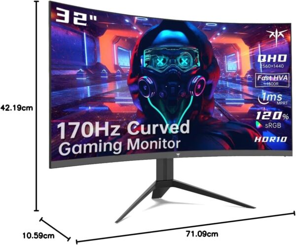 KTC 32 inch Curved Gaming Monitor - Image 3